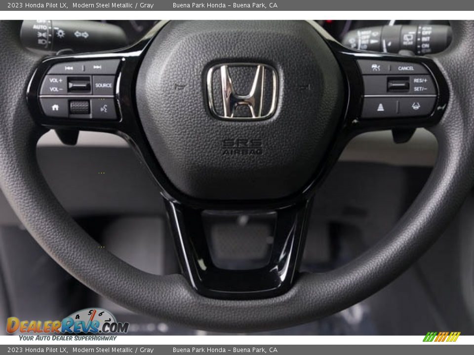 2023 Honda Pilot LX Modern Steel Metallic / Gray Photo #21