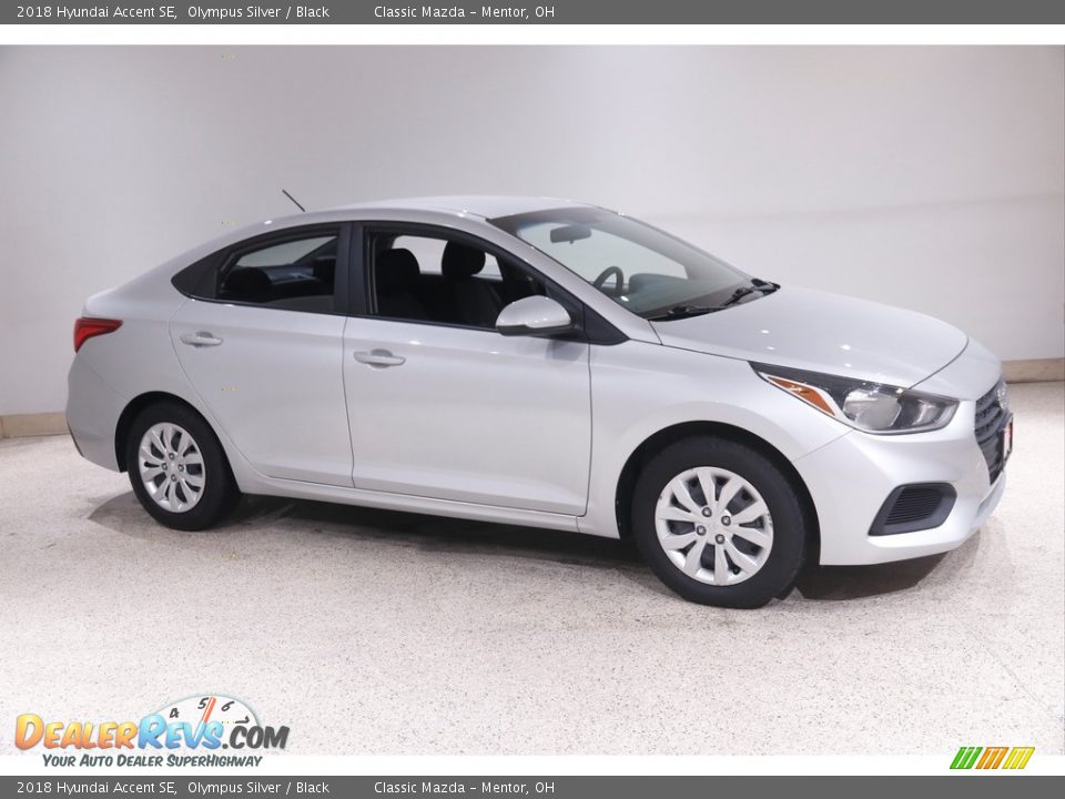 2018 Hyundai Accent SE Olympus Silver / Black Photo #1