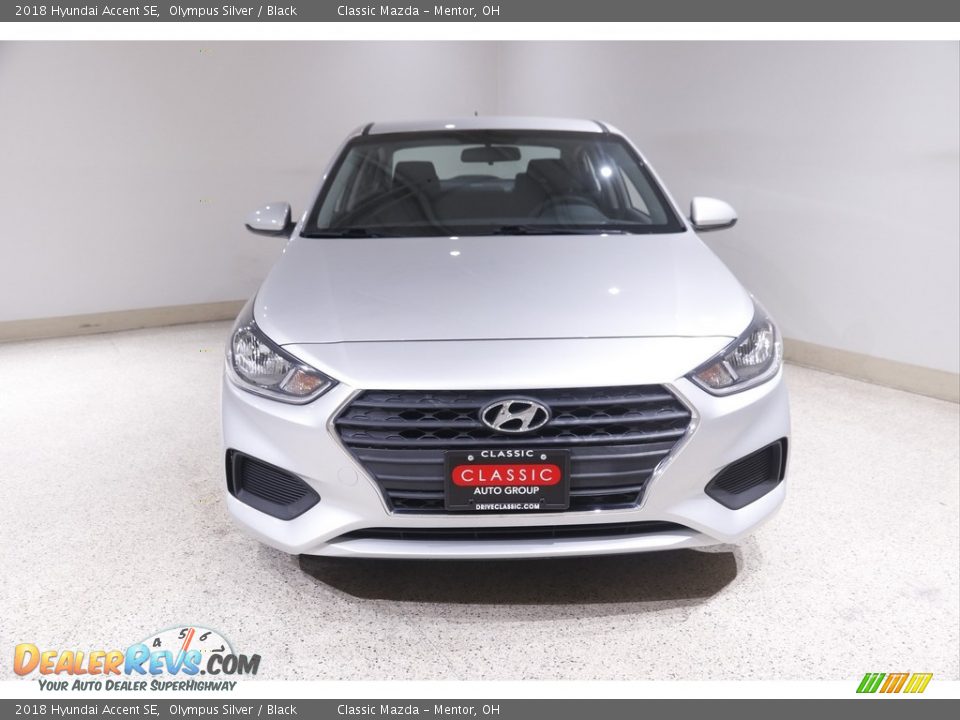 2018 Hyundai Accent SE Olympus Silver / Black Photo #2