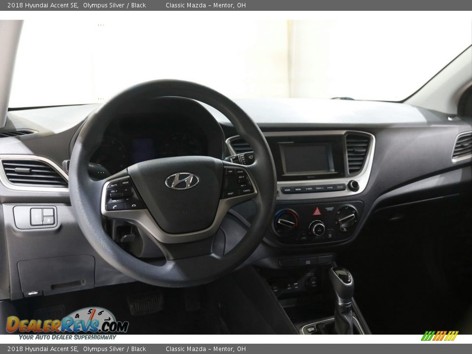2018 Hyundai Accent SE Olympus Silver / Black Photo #6