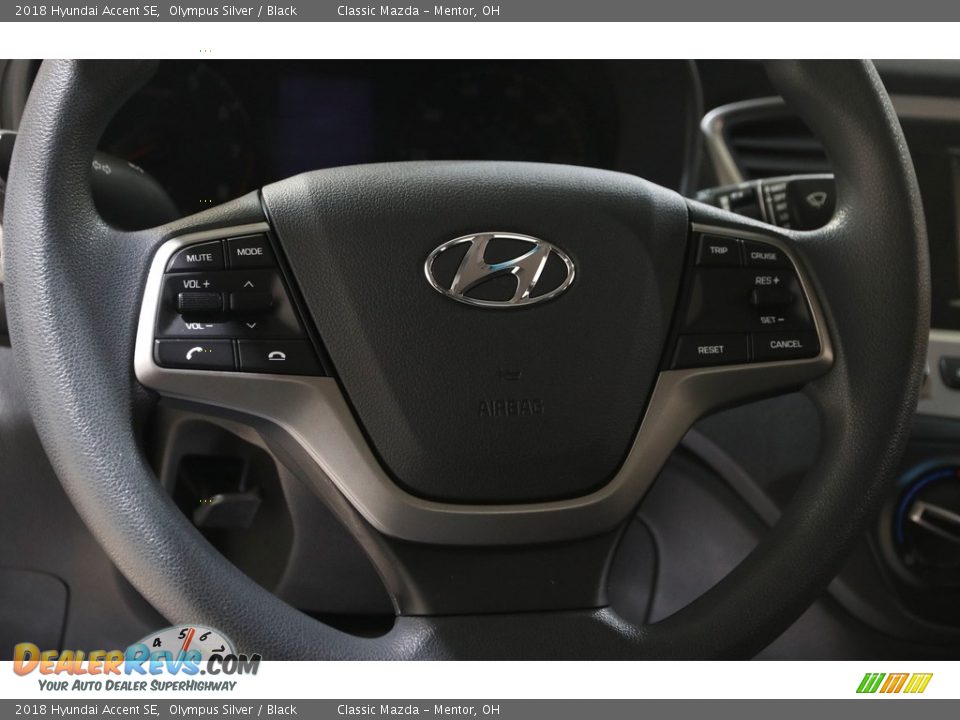 2018 Hyundai Accent SE Olympus Silver / Black Photo #7
