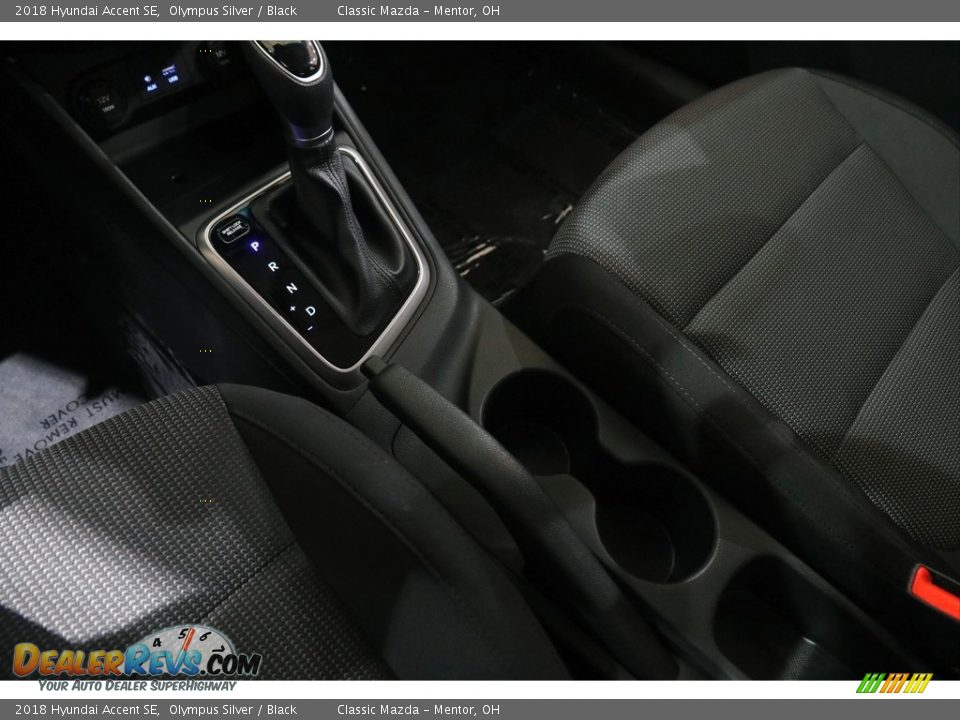 2018 Hyundai Accent SE Olympus Silver / Black Photo #14