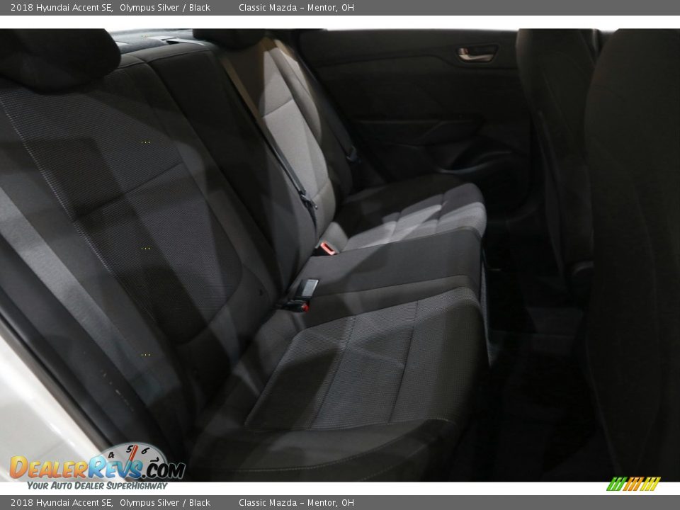 2018 Hyundai Accent SE Olympus Silver / Black Photo #16