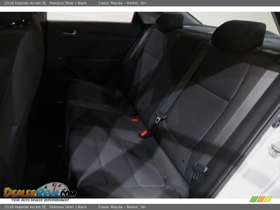 2018 Hyundai Accent SE Olympus Silver / Black Photo #17
