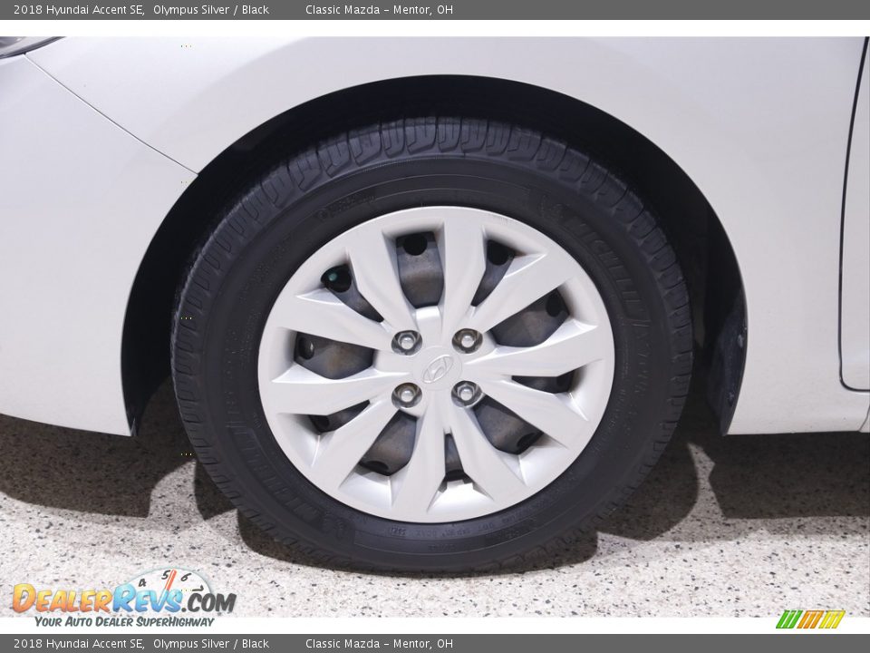 2018 Hyundai Accent SE Olympus Silver / Black Photo #20
