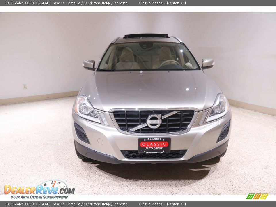2012 Volvo XC60 3.2 AWD Seashell Metallic / Sandstone Beige/Espresso Photo #2