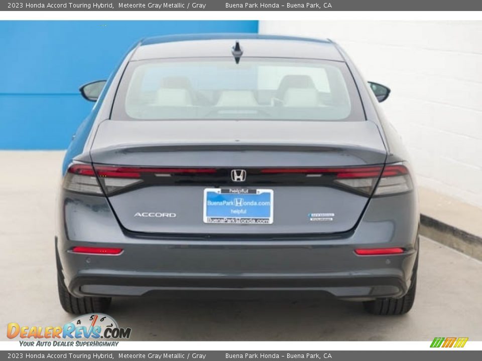 2023 Honda Accord Touring Hybrid Meteorite Gray Metallic / Gray Photo #7