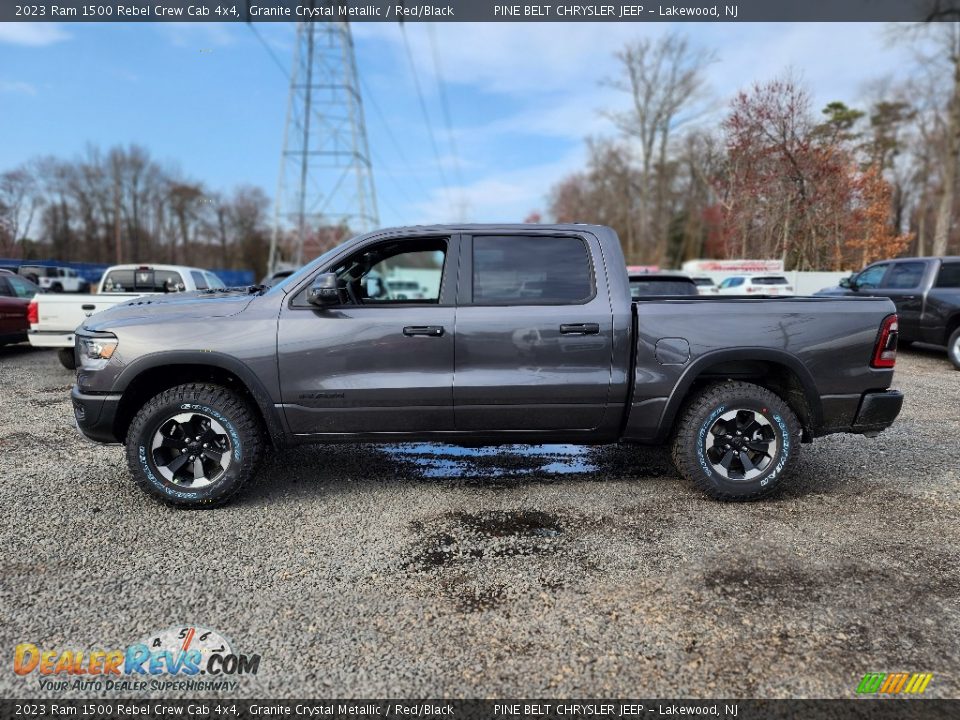 Granite Crystal Metallic 2023 Ram 1500 Rebel Crew Cab 4x4 Photo #3