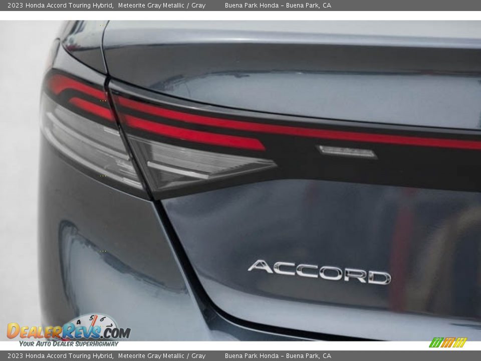 2023 Honda Accord Touring Hybrid Meteorite Gray Metallic / Gray Photo #8