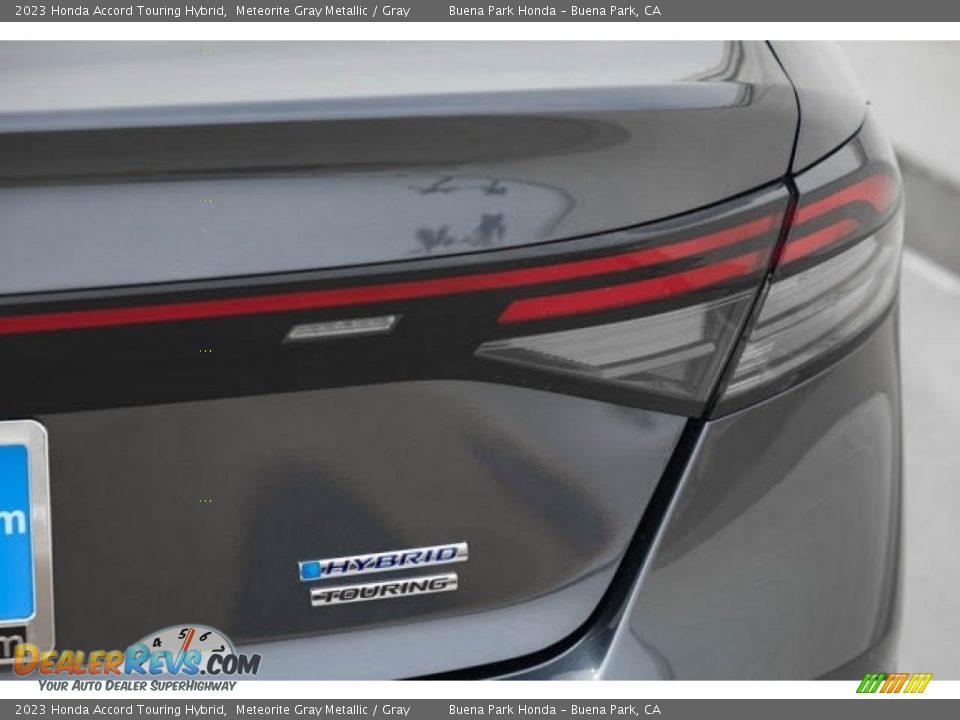 2023 Honda Accord Touring Hybrid Meteorite Gray Metallic / Gray Photo #9