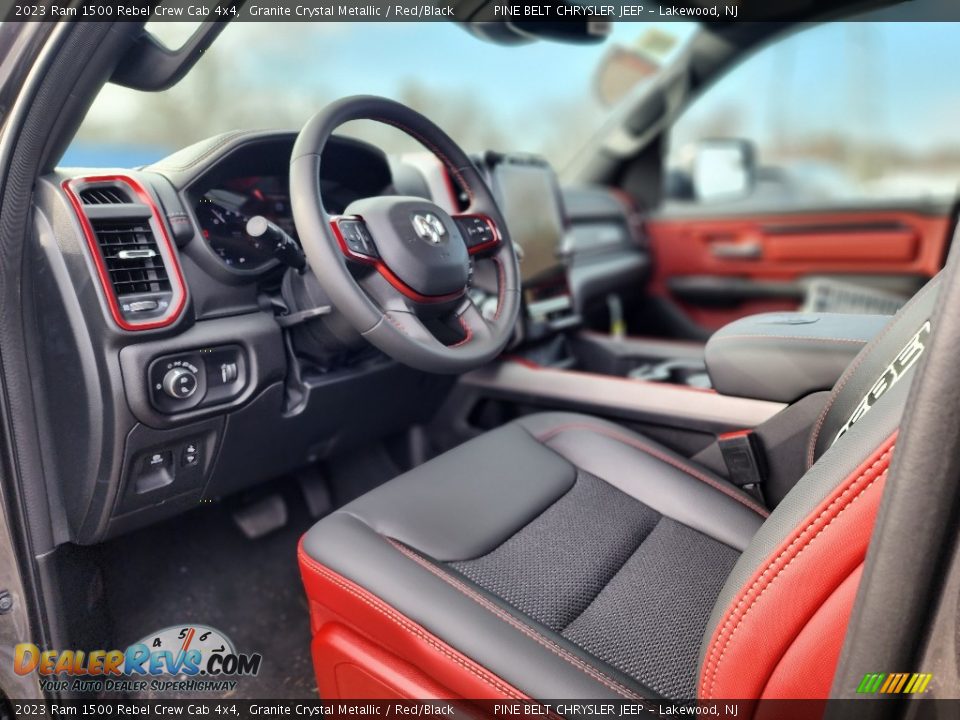 Front Seat of 2023 Ram 1500 Rebel Crew Cab 4x4 Photo #12