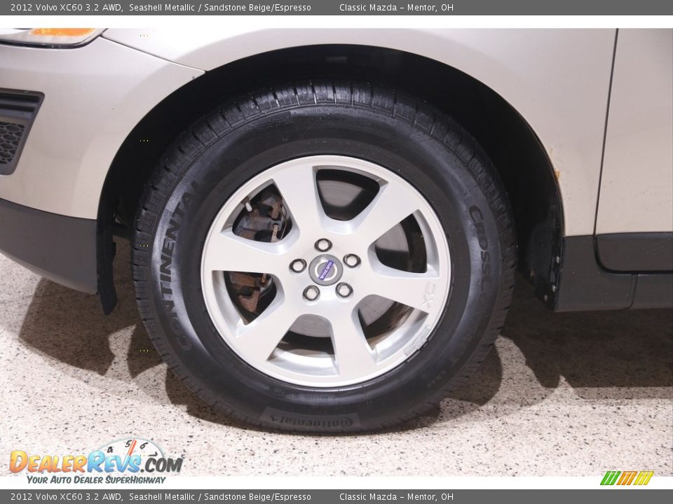 2012 Volvo XC60 3.2 AWD Seashell Metallic / Sandstone Beige/Espresso Photo #20