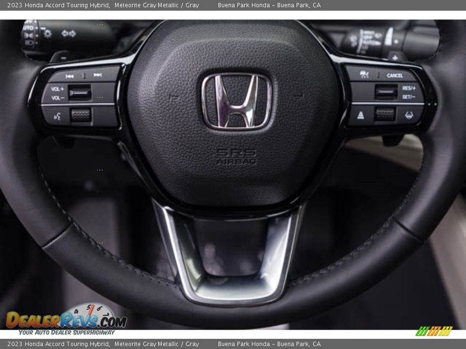 2023 Honda Accord Touring Hybrid Meteorite Gray Metallic / Gray Photo #21