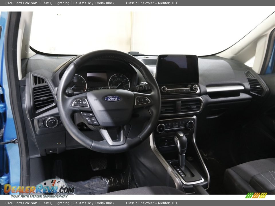 2020 Ford EcoSport SE 4WD Lightning Blue Metallic / Ebony Black Photo #6