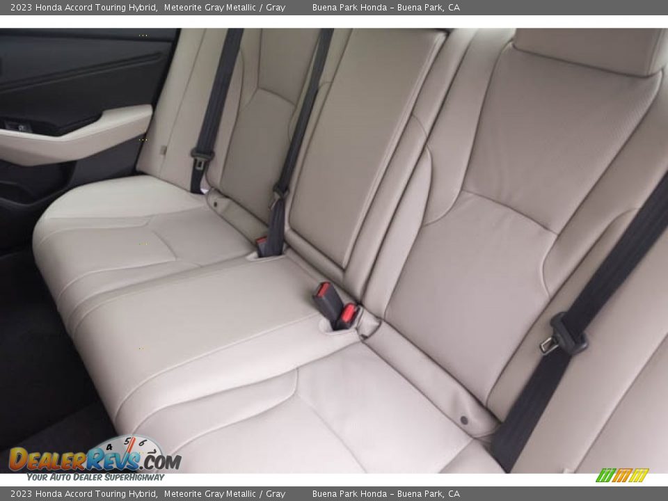 Rear Seat of 2023 Honda Accord Touring Hybrid Photo #30