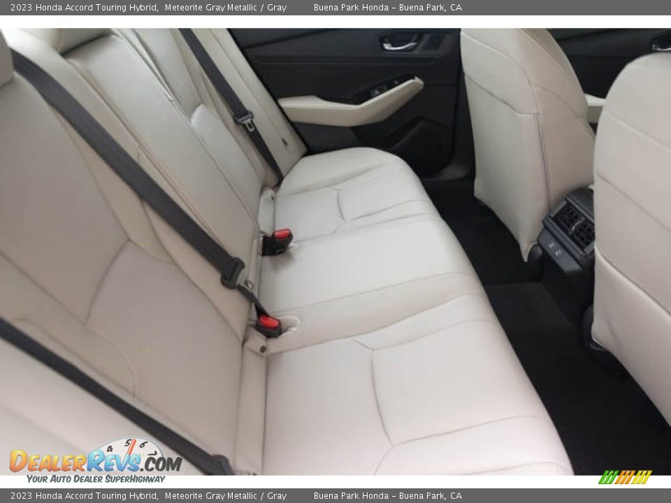 Rear Seat of 2023 Honda Accord Touring Hybrid Photo #31