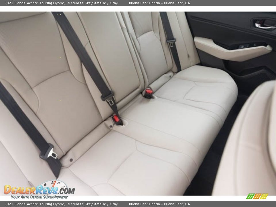 Rear Seat of 2023 Honda Accord Touring Hybrid Photo #32