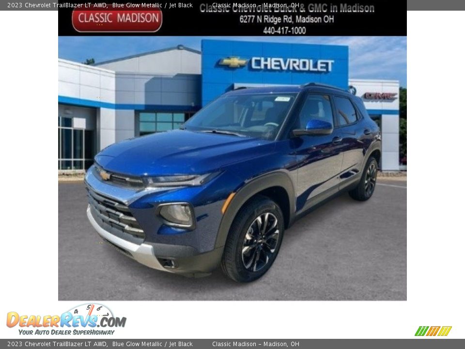 2023 Chevrolet TrailBlazer LT AWD Blue Glow Metallic / Jet Black Photo #1