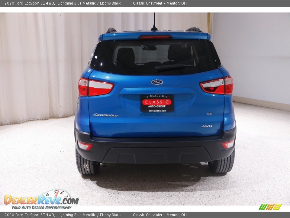 2020 Ford EcoSport SE 4WD Lightning Blue Metallic / Ebony Black Photo #18