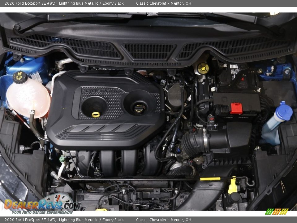2020 Ford EcoSport SE 4WD Lightning Blue Metallic / Ebony Black Photo #19