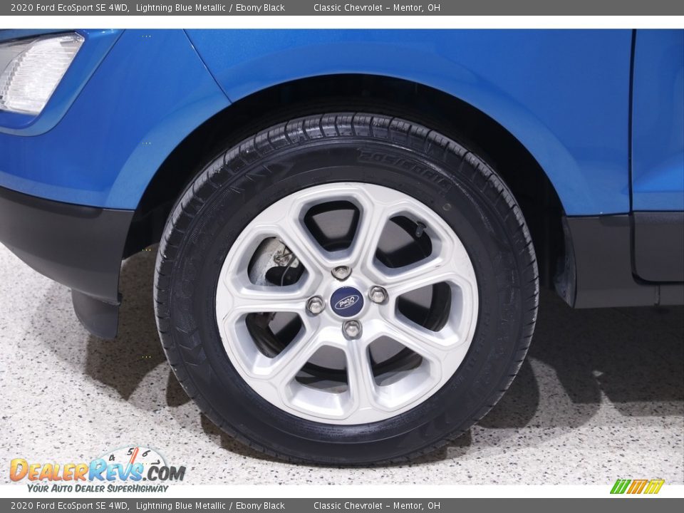 2020 Ford EcoSport SE 4WD Lightning Blue Metallic / Ebony Black Photo #20