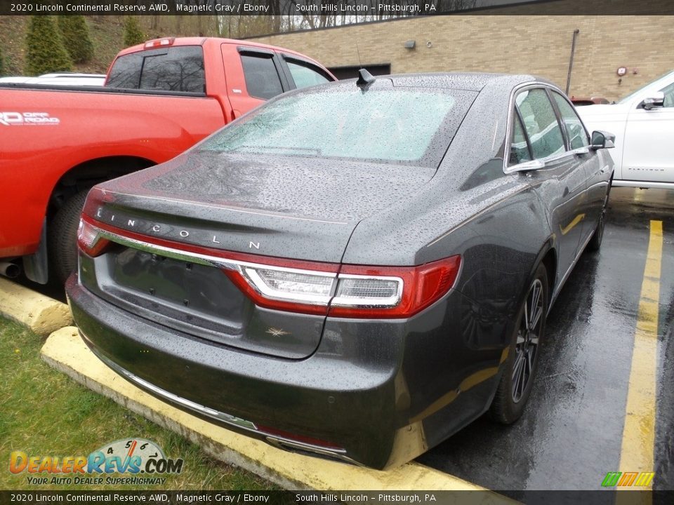 2020 Lincoln Continental Reserve AWD Magnetic Gray / Ebony Photo #4