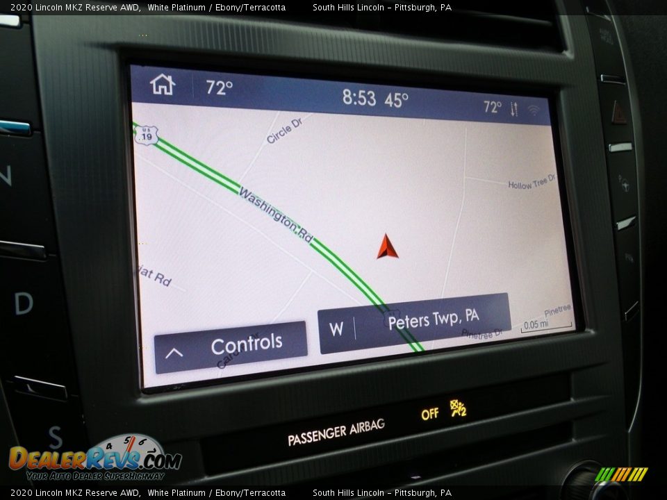 Navigation of 2020 Lincoln MKZ Reserve AWD Photo #21