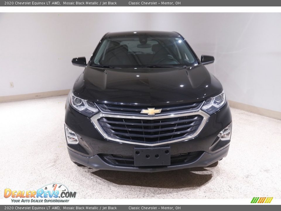 2020 Chevrolet Equinox LT AWD Mosaic Black Metallic / Jet Black Photo #2