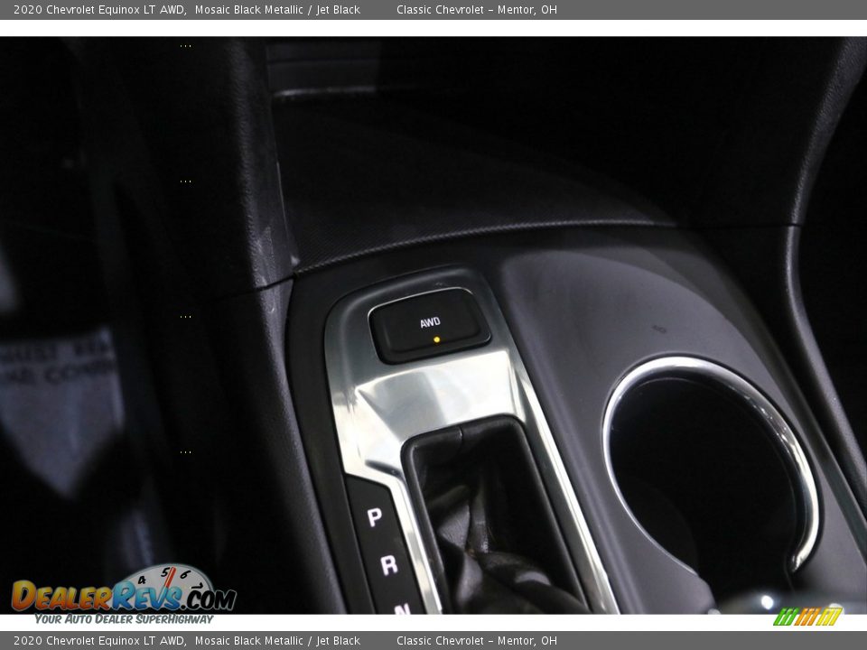2020 Chevrolet Equinox LT AWD Mosaic Black Metallic / Jet Black Photo #15