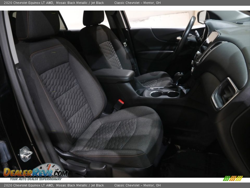 2020 Chevrolet Equinox LT AWD Mosaic Black Metallic / Jet Black Photo #16