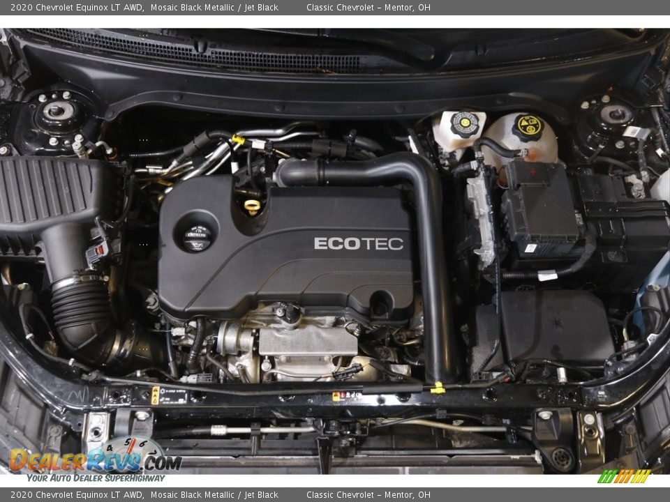 2020 Chevrolet Equinox LT AWD Mosaic Black Metallic / Jet Black Photo #20