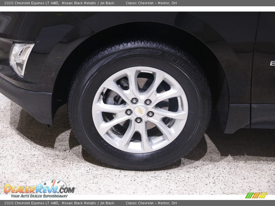 2020 Chevrolet Equinox LT AWD Mosaic Black Metallic / Jet Black Photo #21