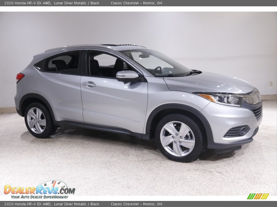 2020 Honda HR-V EX AWD Lunar Silver Metallic / Black Photo #1