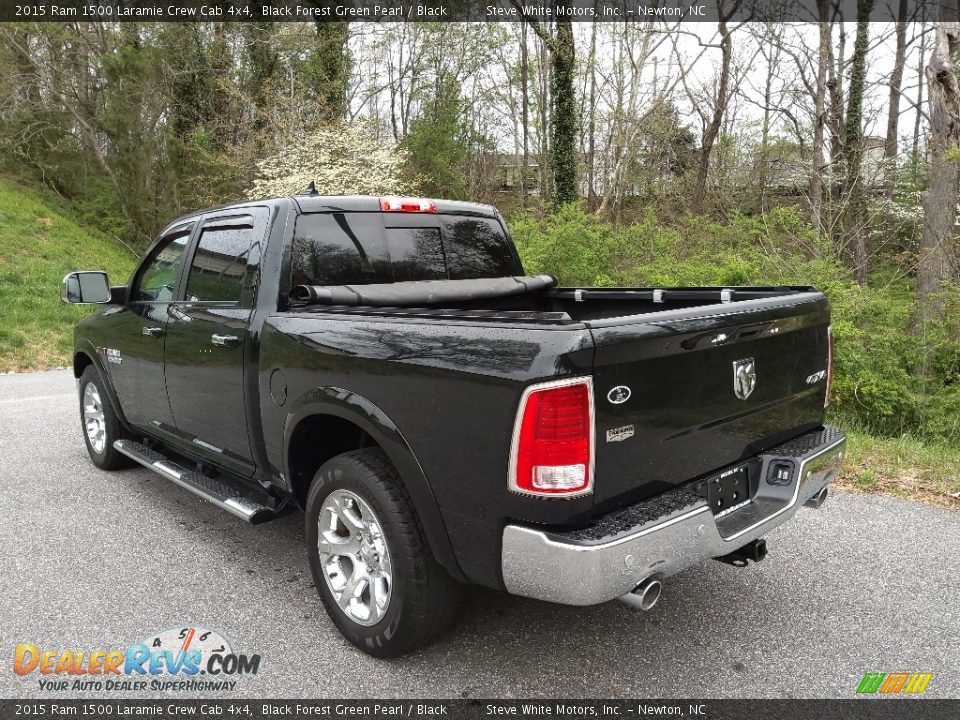 Black Forest Green Pearl 2015 Ram 1500 Laramie Crew Cab 4x4 Photo #9