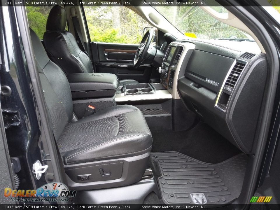 Front Seat of 2015 Ram 1500 Laramie Crew Cab 4x4 Photo #19