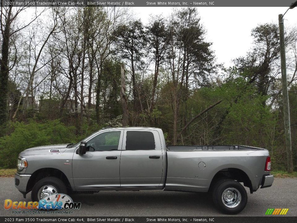 2023 Ram 3500 Tradesman Crew Cab 4x4 Billet Silver Metallic / Black Photo #1