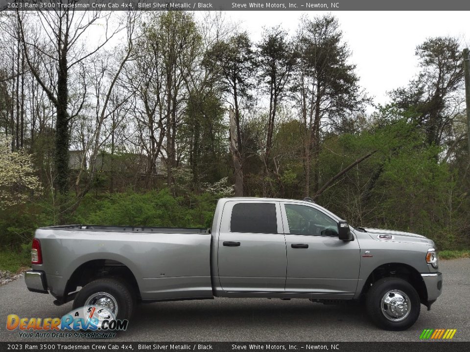 2023 Ram 3500 Tradesman Crew Cab 4x4 Billet Silver Metallic / Black Photo #5