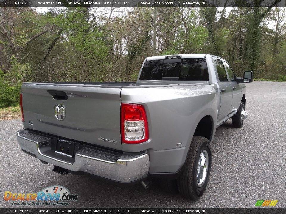 2023 Ram 3500 Tradesman Crew Cab 4x4 Billet Silver Metallic / Black Photo #6
