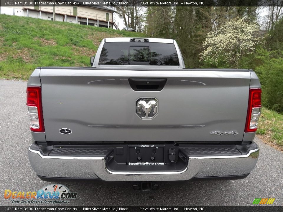 2023 Ram 3500 Tradesman Crew Cab 4x4 Billet Silver Metallic / Black Photo #7