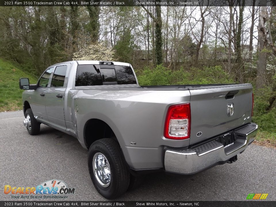 2023 Ram 3500 Tradesman Crew Cab 4x4 Billet Silver Metallic / Black Photo #9