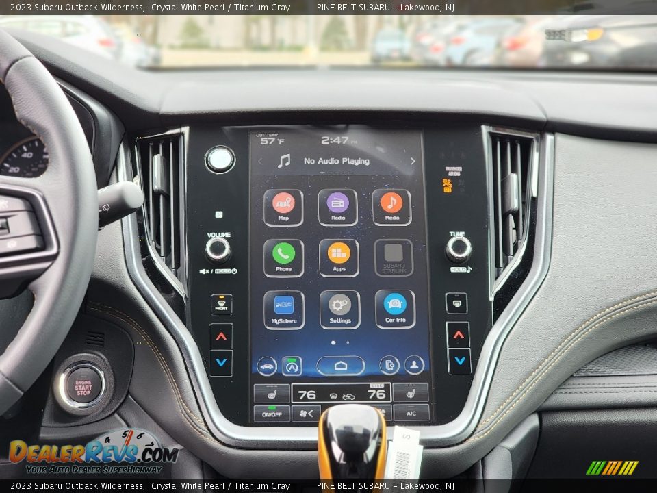 Controls of 2023 Subaru Outback Wilderness Photo #14