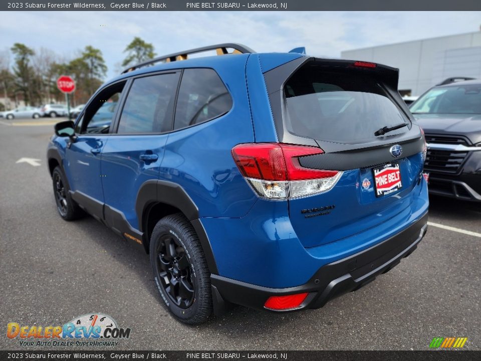 2023 Subaru Forester Wilderness Geyser Blue / Black Photo #4