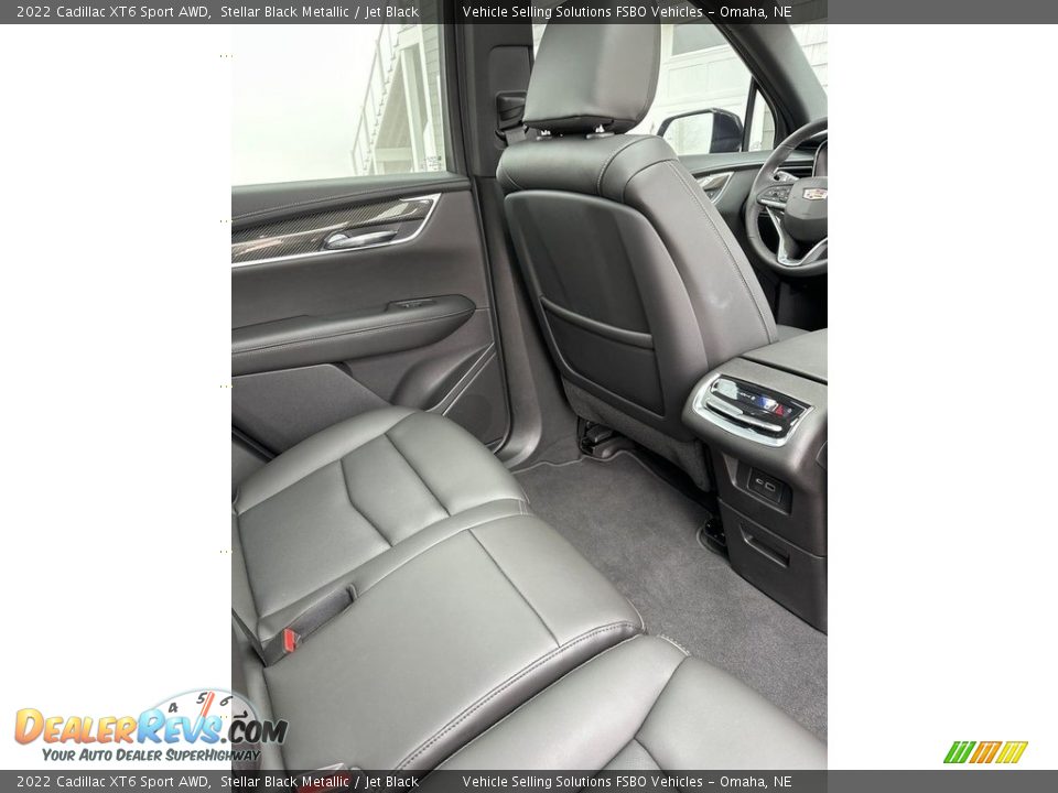 Rear Seat of 2022 Cadillac XT6 Sport AWD Photo #6