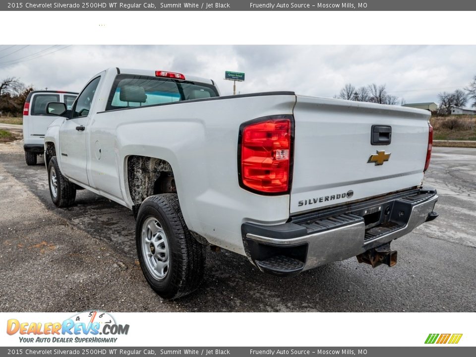 2015 Chevrolet Silverado 2500HD WT Regular Cab Summit White / Jet Black Photo #6