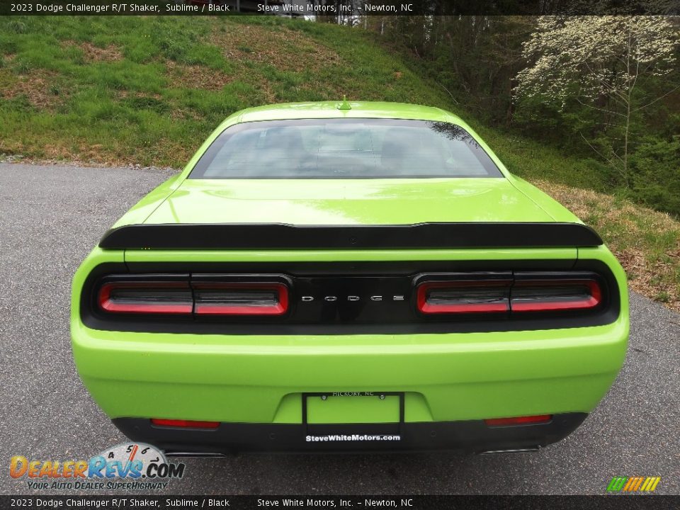 2023 Dodge Challenger R/T Shaker Sublime / Black Photo #7