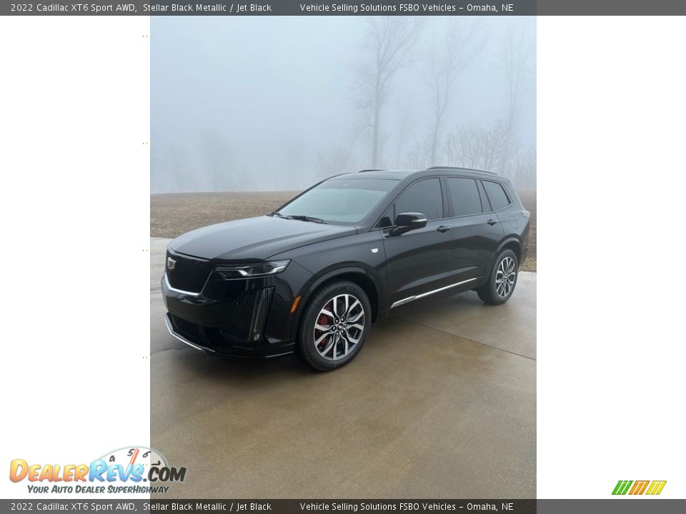 Stellar Black Metallic 2022 Cadillac XT6 Sport AWD Photo #8