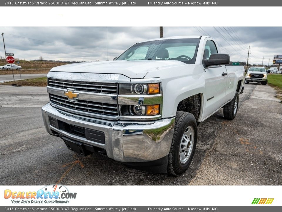 Front 3/4 View of 2015 Chevrolet Silverado 2500HD WT Regular Cab Photo #8