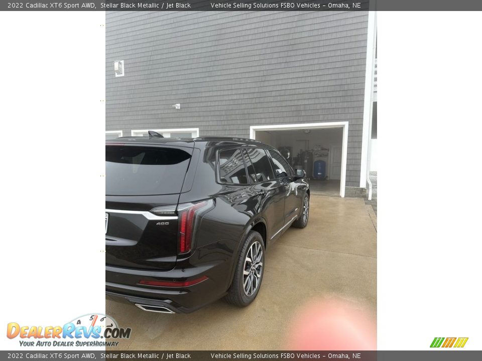 2022 Cadillac XT6 Sport AWD Stellar Black Metallic / Jet Black Photo #10