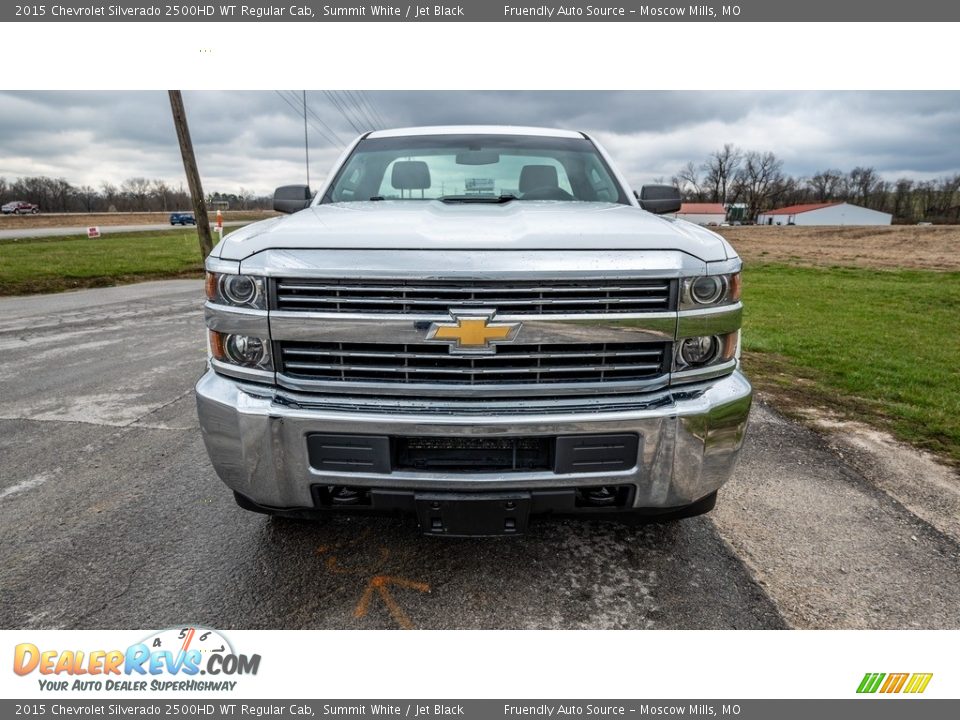 2015 Chevrolet Silverado 2500HD WT Regular Cab Summit White / Jet Black Photo #9