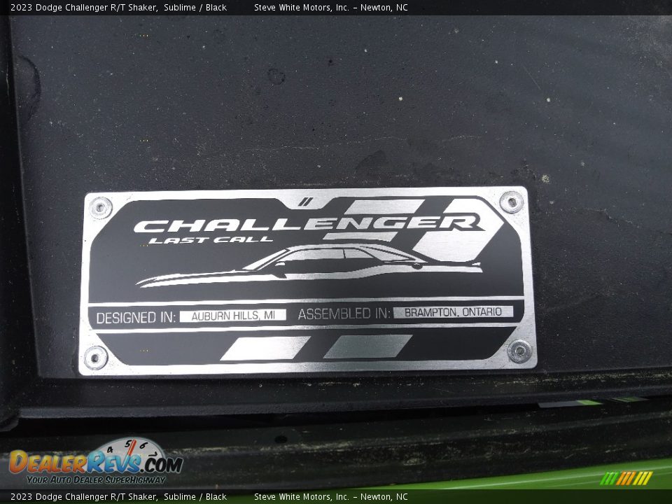 2023 Dodge Challenger R/T Shaker Logo Photo #10